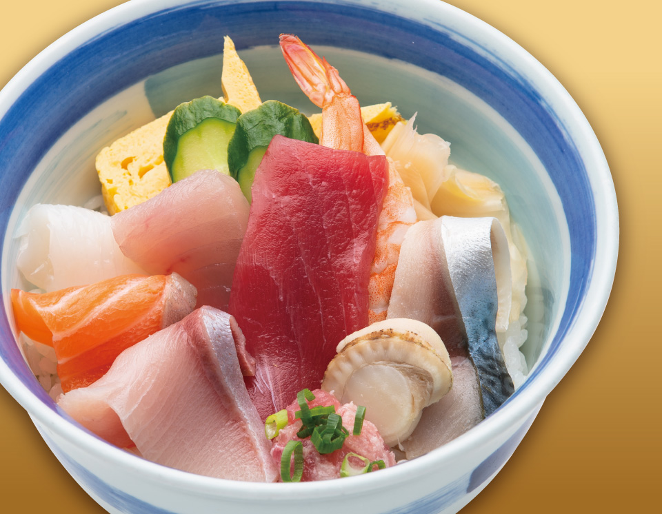 海鮮丼